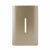 Placa 4X2 p/ Interruptor 4x2 - Novara Champanhe